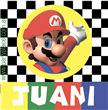 Stickers cuad. Mario Bros 16u Pers